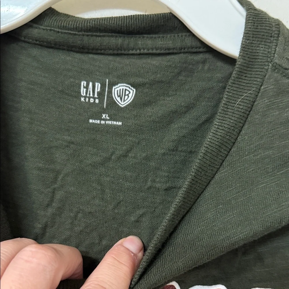 GAP Kids Dark Green 'The Goonies' Long Sleeve Shirt